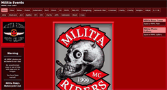Desktop Screenshot of mrmc20071.militiarider.com