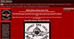 Desktop Screenshot of mrmchistorica.militiarider.com