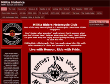 Tablet Screenshot of mrmchistorica.militiarider.com