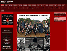 Tablet Screenshot of mrmc2005.militiarider.com